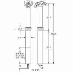 Race Face Turbine R Dropper Vario Sattelstuetze 30,9 X 363 Mm Hub 125 Mm Ohne Hebel 9 Race Face Turbine R Dropper Vario Sattelstuetze 30,9 X 363 Mm Hub 125 Mm Ohne Hebel -Cane Creek Verkäufe 39514 3