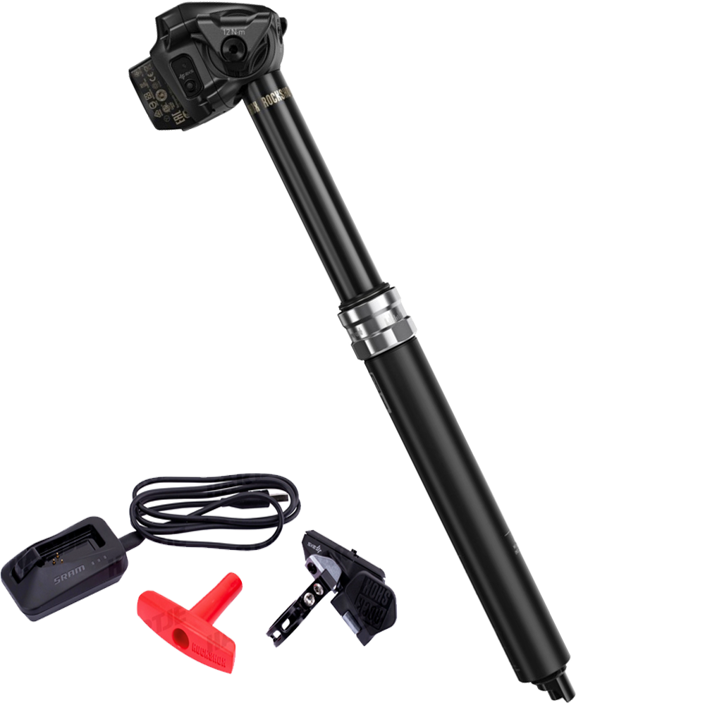 Rock Shox Reverb AXS Remote Sattelstuetze 34,9 X 390 Mm Hub 125 Mm 3 Rock Shox Reverb AXS Remote Sattelstuetze 34,9 X 390 Mm Hub 125 Mm