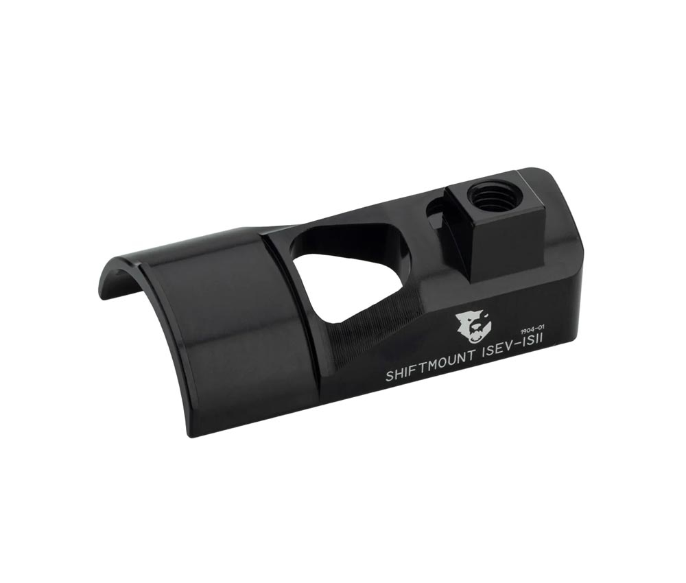Wolf Tooth ShiftMount Schalt-Bremshebel Adapter - Shimano I-Spec EV An I-Spec II 4 Wolf Tooth ShiftMount Schalt-Bremshebel Adapter - Shimano I-Spec EV An I-Spec II – Bild 2