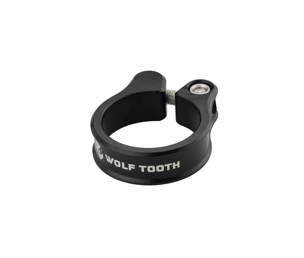 Wolf Tooth Sattelstuetzenklemme - 31,8mm Geschraubt Aluminium Schwarz 3 Wolf Tooth Sattelstuetzenklemme - 31,8mm Geschraubt Aluminium Schwarz