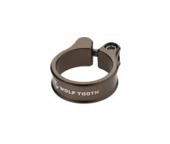 Wolf Tooth Sattelstuetzenklemme - 34,9mm Geschraubt Aluminium Espresso