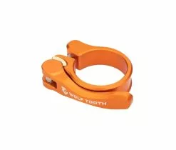 Wolf Tooth Sattelstuetzenklemme - 29,8mm Schnellspanner Aluminium Orange