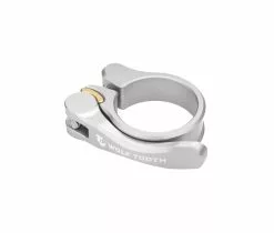 Wolf Tooth Sattelstuetzenklemme - 31,8mm Schnellspanner Aluminium Silber