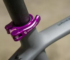 Wolf Tooth Sattelstuetzenklemme - 34,9mm Schnellspanner Aluminium Violett -Cane Creek Verkäufe 57596 2