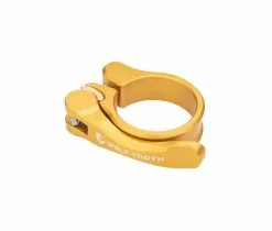 Wolf Tooth Sattelstuetzenklemme - 38,9mm Schnellspanner Aluminium Gold