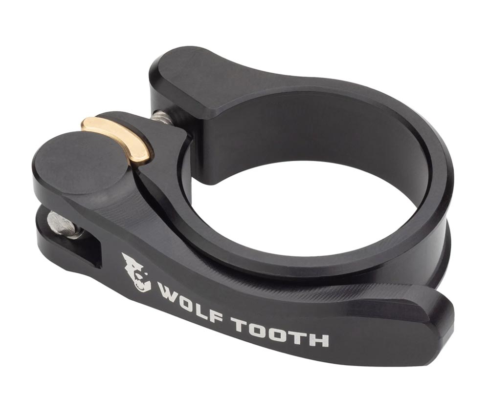 Wolf Tooth Sattelstuetzenklemme - 38,9mm Schnellspanner Aluminium Schwarz 4 Wolf Tooth Sattelstuetzenklemme - 38,9mm Schnellspanner Aluminium Schwarz – Bild 2