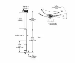 Wolf Tooth Resolve Vario Sattelstuetze 31,6 X 373mm Hub 125mm Ohne Remotehebel Schwarz -Cane Creek Verkäufe 58709 8