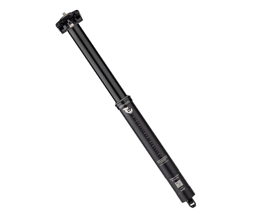 Wolf Tooth Resolve Vario Sattelstuetze 31,6 X 443mm Hub 160mm Ohne Remotehebel Schwarz 3 Wolf Tooth Resolve Vario Sattelstuetze 31,6 X 443mm Hub 160mm Ohne Remotehebel Schwarz