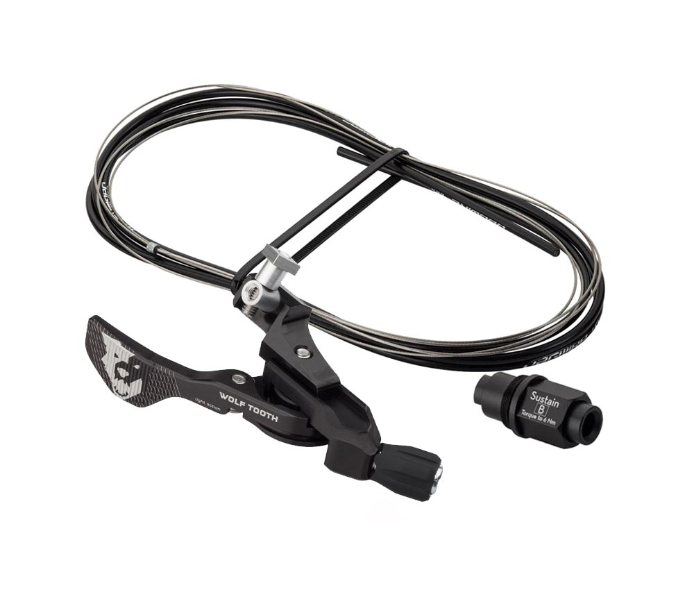 Wolf Tooth ReMote Sustain B Umbaukit Fuer RockShox Reverb Stealth B1 + Shimano I-Spec A / B 3 Wolf Tooth ReMote Sustain B Umbaukit Fuer RockShox Reverb Stealth B1 + Shimano I-Spec A / B
