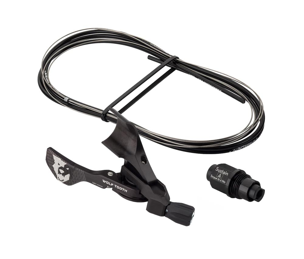 Wolf Tooth ReMote Sustain A Umbaukit Fuer RockShox Reverb Stealth A2 + Shimano I-Spec II 3 Wolf Tooth ReMote Sustain A Umbaukit Fuer RockShox Reverb Stealth A2 + Shimano I-Spec II