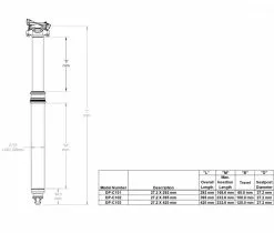 Thomson Elite Dropper Covert Black Vario Sattelstuetze 27,2 X 395mm Hub 100mm Intern Mit Remote 13 Thomson Elite Dropper Covert Black Vario Sattelstuetze 27,2 X 395mm Hub 100mm Intern Mit Remote -Cane Creek Verkäufe 58823 5